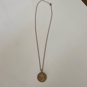 Anna Beck Gold Medallion Pendant Necklace